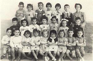 ECOLE DES DAMES AFRICAINES MARAVAL 1954 XXX N01 MLLE PEREAL